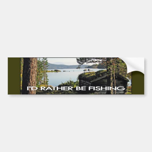 Geviste Shack Bumpersticker (Voorkant)