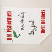 Geviste Sherpa Blanket Sherpa Deken (Voorkant (horizontaal))