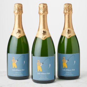 Geviste Sparkling Wijnetiket