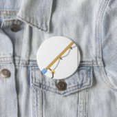 Geviste staaf ronde button 7,6 cm (In situ)