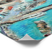 Geviste stad Atrani - Poster (Hoek)