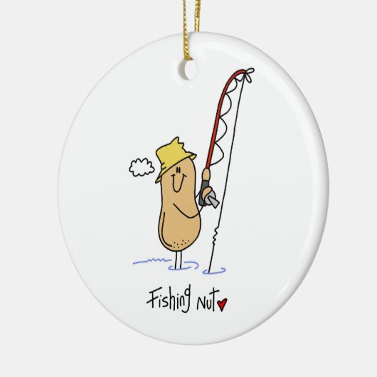 Geviste T-shirts en geschenken Keramisch Ornament (Links)