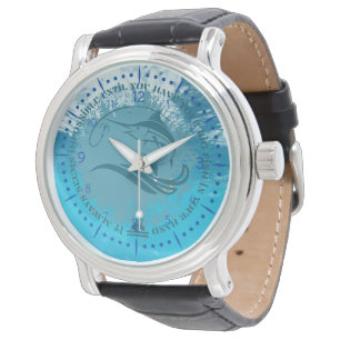 Geviste teelt Marlin fish Het lijkt er altijd Horloge