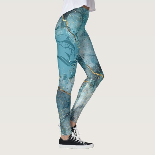 Geviste teelt | Marlin fish | Het lijkt er altijd  Leggings (Rechts)