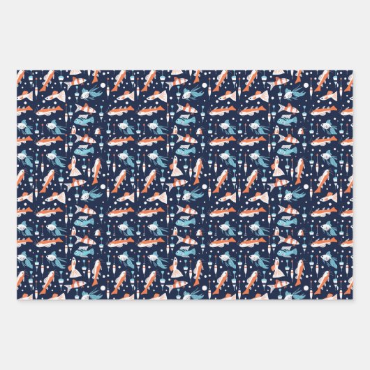 Geviste thema inpakpapier vel (Voorkant 2)