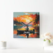 "Geviste tijd" ontspannende Geviste scène Vierkante Klok (Huis)