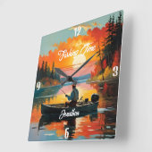 "Geviste tijd" ontspannende Geviste scène Vierkante Klok (Hoek)