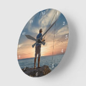 Geviste tijd ronde klok (Hoek)