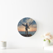 Geviste tijd ronde klok (Huis)