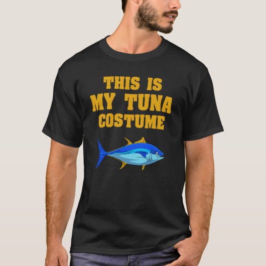 Geviste tonijn "Costume Fisherman Angler Fisher Sa T-shirt (Voorkant)