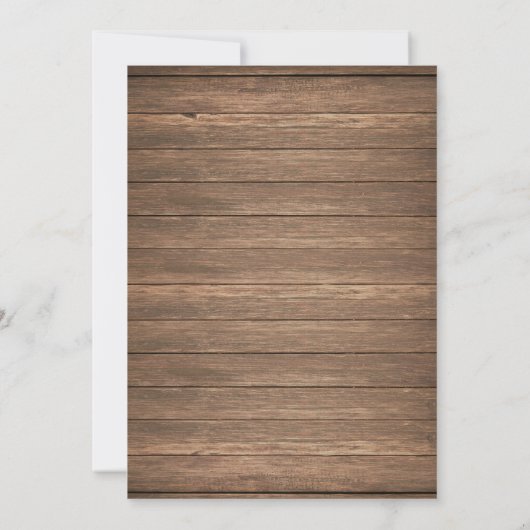 Geviste tweede verjaardag rustige buitenshuis kaart (Achterkant)