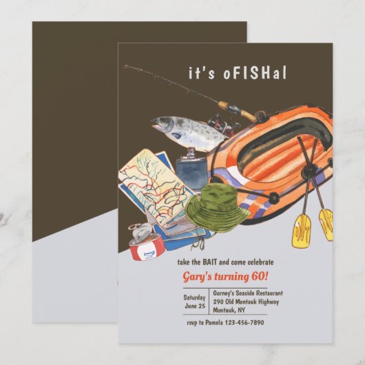 Geviste uitnodiging (Voorkant / Achterkant)