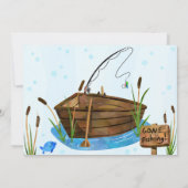 Geviste uitnodiging jongen Birthday Party Fish Inv (Achterkant)