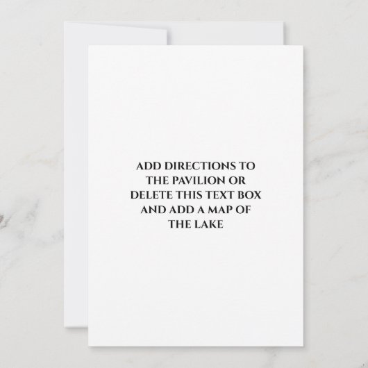 Geviste uitnodiging op zondag (Achterkant)