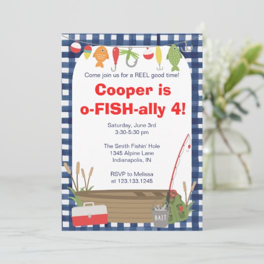 Geviste uitnodiging op zondag (Staand voorkant)