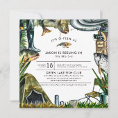 Geviste uitnodiging van de partij Birthday (Voorkant)