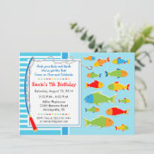 Geviste uitnodiging van de Partij van de Dag van h (Staand voorkant)