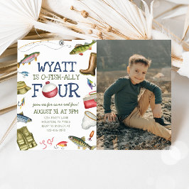 Geviste uitnodiging voor 4e verjaardagsfoto