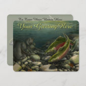 Geviste uitvindingen - Speciaal in het wild levend RSVP Kaartje (Voorkant / Achterkant)