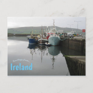 Geviste vaartuigen Dingle Harbour County Kerry Ier Briefkaart