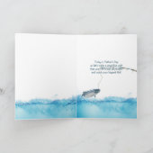 Geviste Vaderdag van Regenboog Kaart (Binnen)