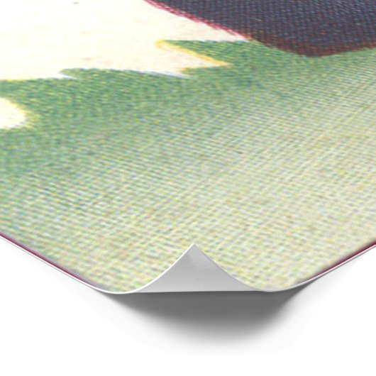 Geviste Valentijn van poolvissen Poster (Hoek)