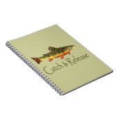 Geviste vangst- en vrijgaveforel notitieboek (Rechterzijde)