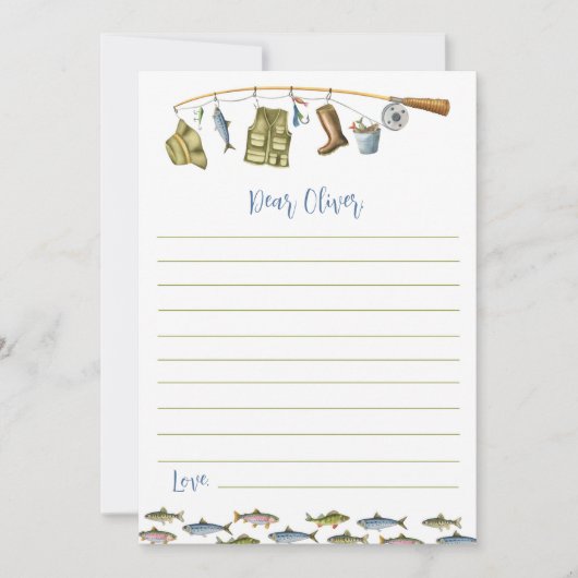 Geviste Verjaardag Tijd Capsule Nota Bericht Kaart (Voorkant)