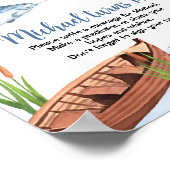 Geviste Verjaardag Tijd Capsule teken Poster (Hoek)