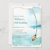 Geviste verjaardag voor mannen 30ste verjaardagsfe kaart (Voorkant)