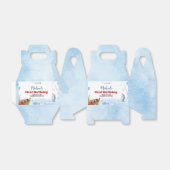 Geviste verjaardagsfeestgunstbox bedankdoosjes (Uitgevouwen)