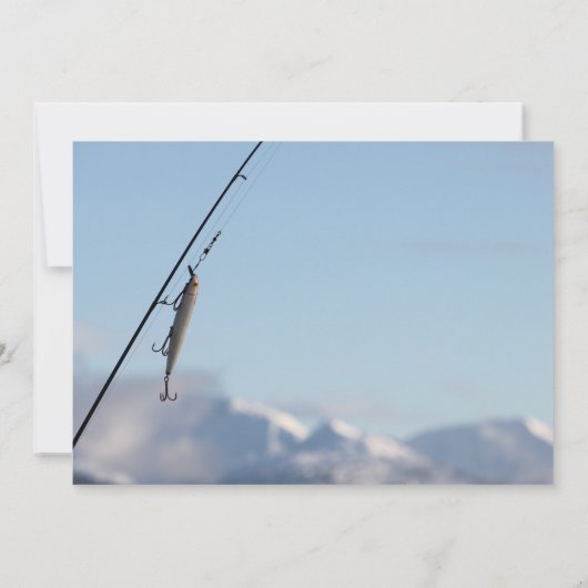 Geviste verjaardagsfeestuitnodiging kaart (Achterkant)