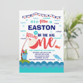 Geviste verjaardagsuitnodiging O-Fish-Ally One Par Kaart (Staand voorkant)