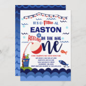 Geviste verjaardagsuitnodiging O-Fish-Ally One Par Kaart (Voorkant / Achterkant)