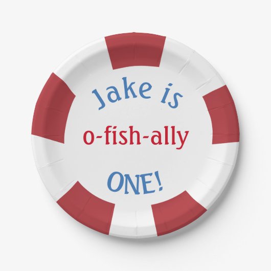 Geviste Vertrouwde Borden op de verjaardag Papieren Bordje (Voorkant)