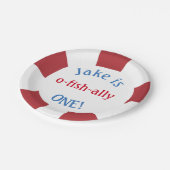 Geviste Vertrouwde Borden op de verjaardag Papieren Bordje (Gekanteld)