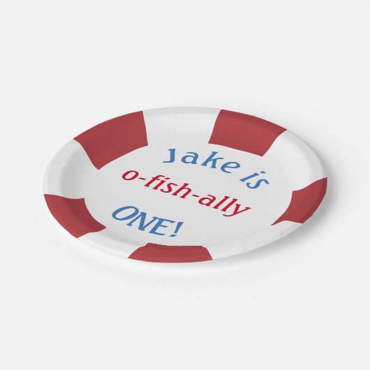 Geviste Vertrouwde Borden op de verjaardag Papieren Bordje (Gekanteld)