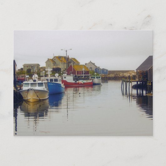 Geviste Village Nova Scotia Canada Art Briefkaart (Voorkant)