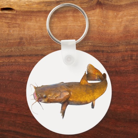 Geviste vis sleutelhanger (Voorkant)