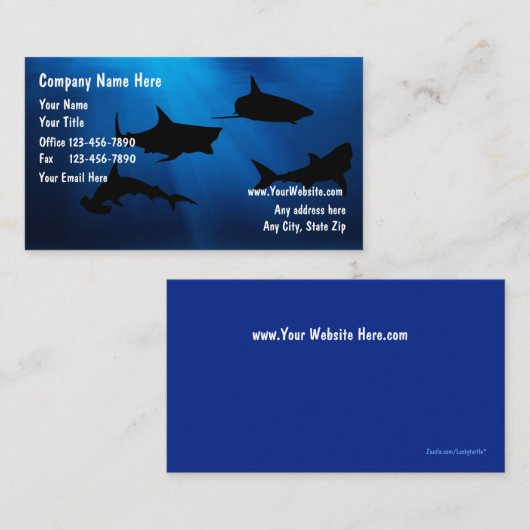 Geviste Visitekaartjes (Voorkant / Achterkant)