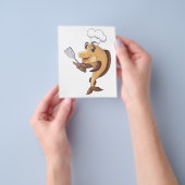 Geviste viskauwvis en kookgift Sweat Flyer (Hand)