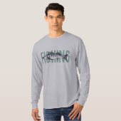 Geviste visserijtekst t-shirt (Voorkant volledig)