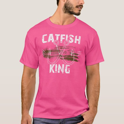 Geviste vissport Vist Rod Reel Fish Fisher T-shirt (Voorkant)