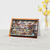 Geviste vliegen kaart (Gele Bloem)