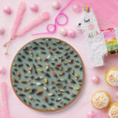 Geviste vliegen papieren bordje (Feest)