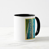 Geviste vloot in AnchorMonterey, CA Mok (Voorkant rechts)