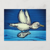 Geviste vogelpest briefkaart (Voorkant)