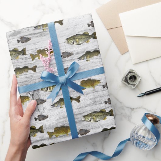 Geviste Walleye Bass Crappie Angler Mannen Cadeaupapier (Geschenken)