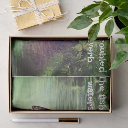 Geviste weefselpapier tissuepapier (Geschenk)