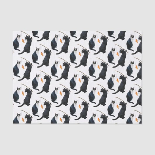 Geviste weefselpapier voor katten tissuepapier (Voorkant)